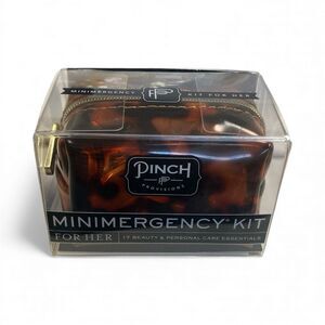 Pinch Provisions Minimergency Kit for Her – Tortoise Shell Pouch, 17 Beauty & Pe